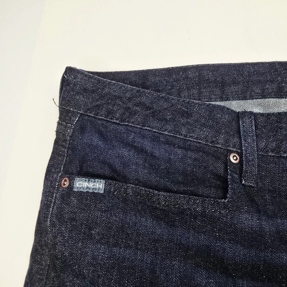 LYNDEN CINCH Womens Dark Wash Bootcut Jeans Size‎ 34 17 R RN 155737